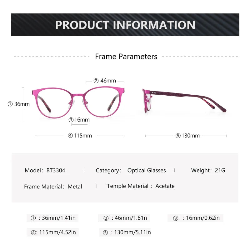 Children's Progressive Optical Eyewear – Anti Blue Light Glasses