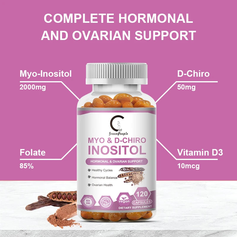 Myo Inositol & D-Chiro Inositol Supplements | Enhance Ovarian Support