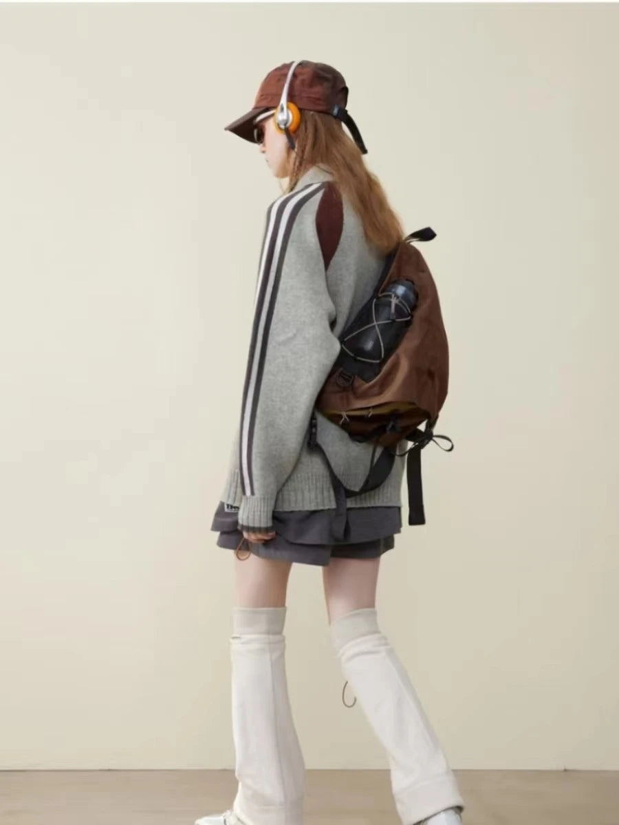 Trendy Portable Nylon Crossbody Bag for Travel & Sports