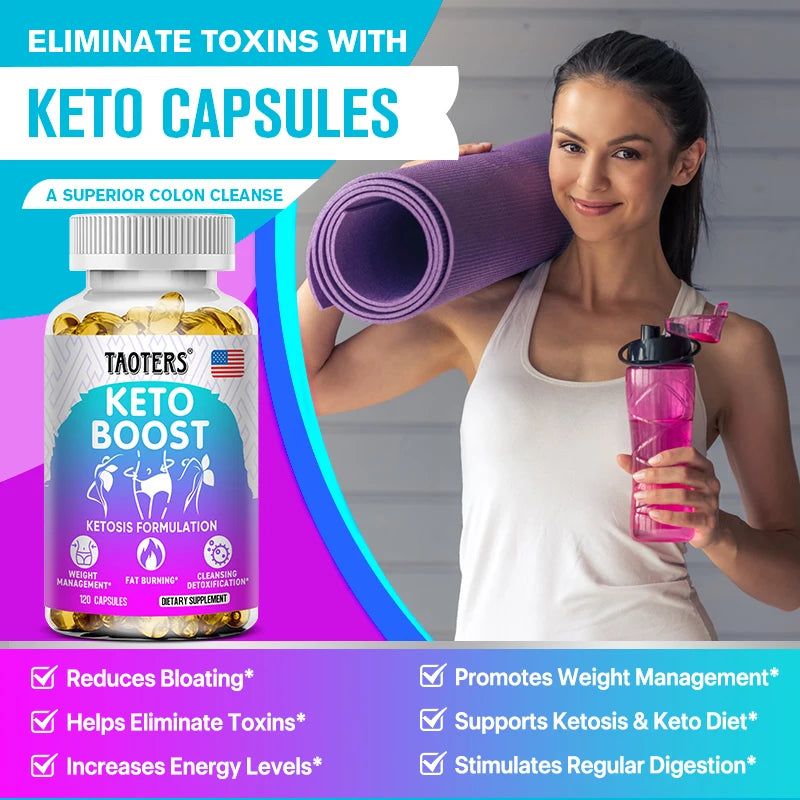 Keto Weight Loss Capsules | Thermogenic Fat Burners for All