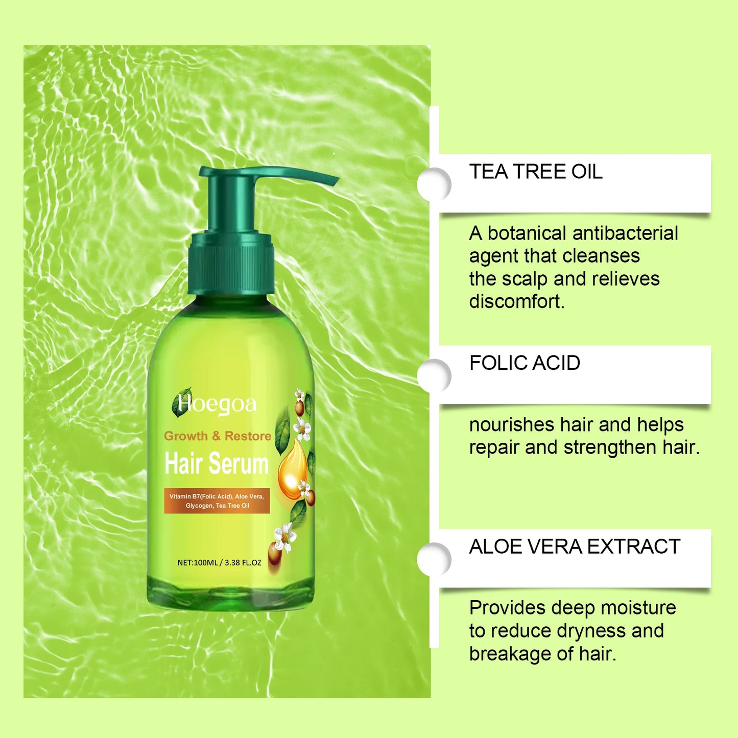 Nourishing Tea Tree Essential Oil for Hair Repair & Care