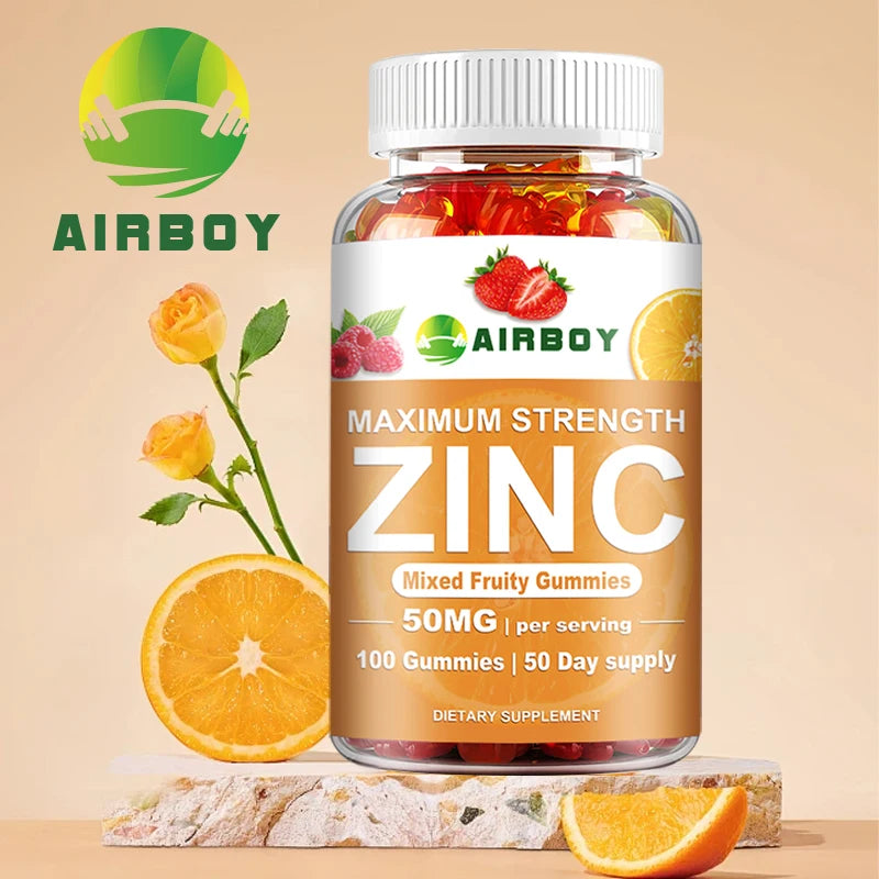 Zinc Gummies for Cognitive Support | Mood and Energy Booster