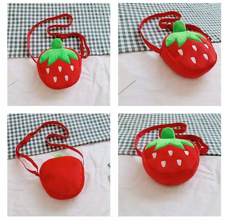 Cute Plush Baby Girls Coin Purse Handbags | Adorable Winter Bags