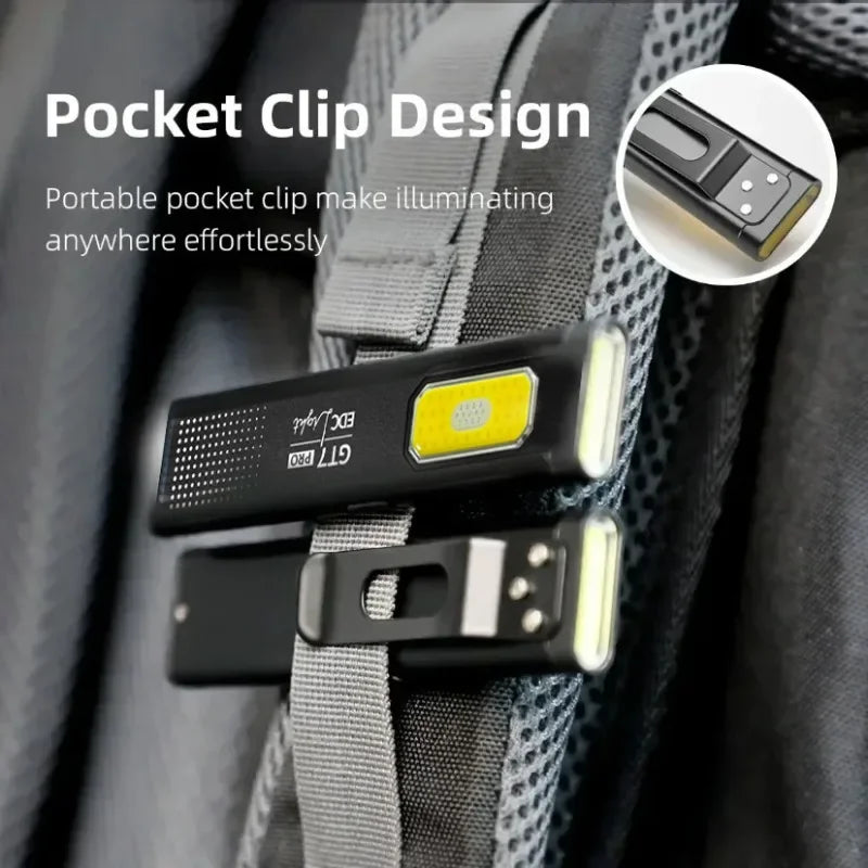 Multi-Functional LED Flashlight | Rechargeable Work Light & Camping Tool