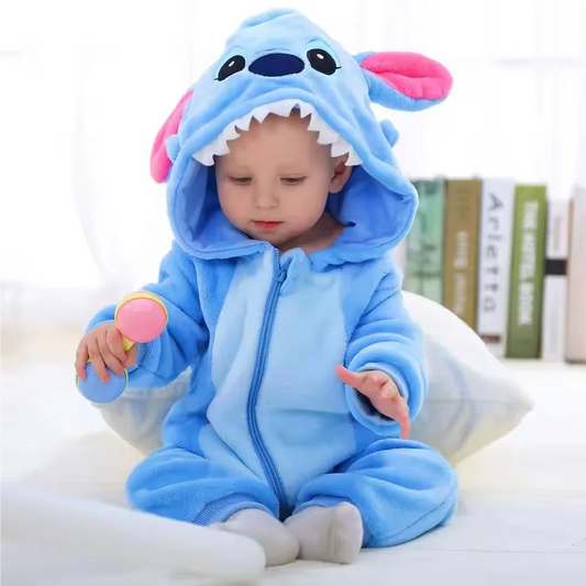 Cozy Baby Rompers | Adorable Winter Hooded Jumpsuits for Kids