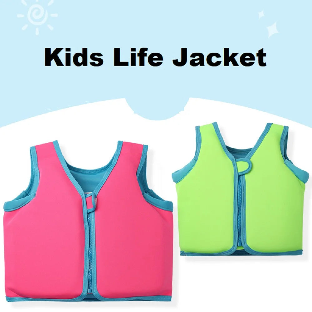 Children's Neoprene Swim Vest | Safe & Fun Water Sports Life Jacket