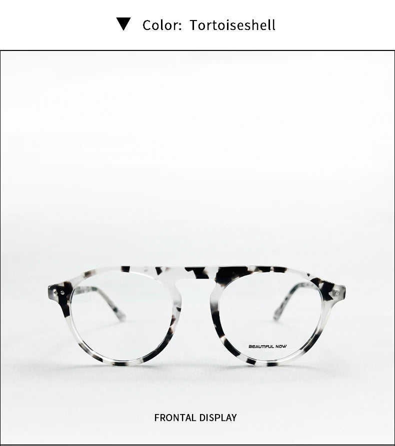 Unisex Rectangle Eyeglass Frames with UV Protection | Stylish and Versatile