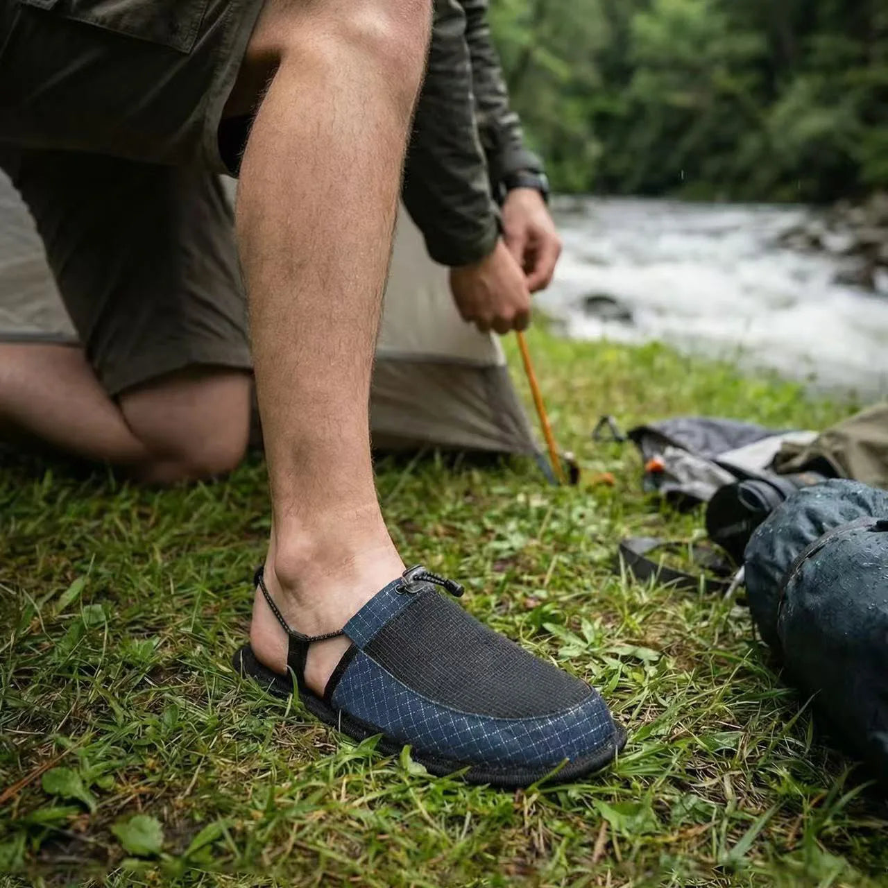 Lightweight Foldable Travel Slippers | Quick Dry Non-Slip Sandals