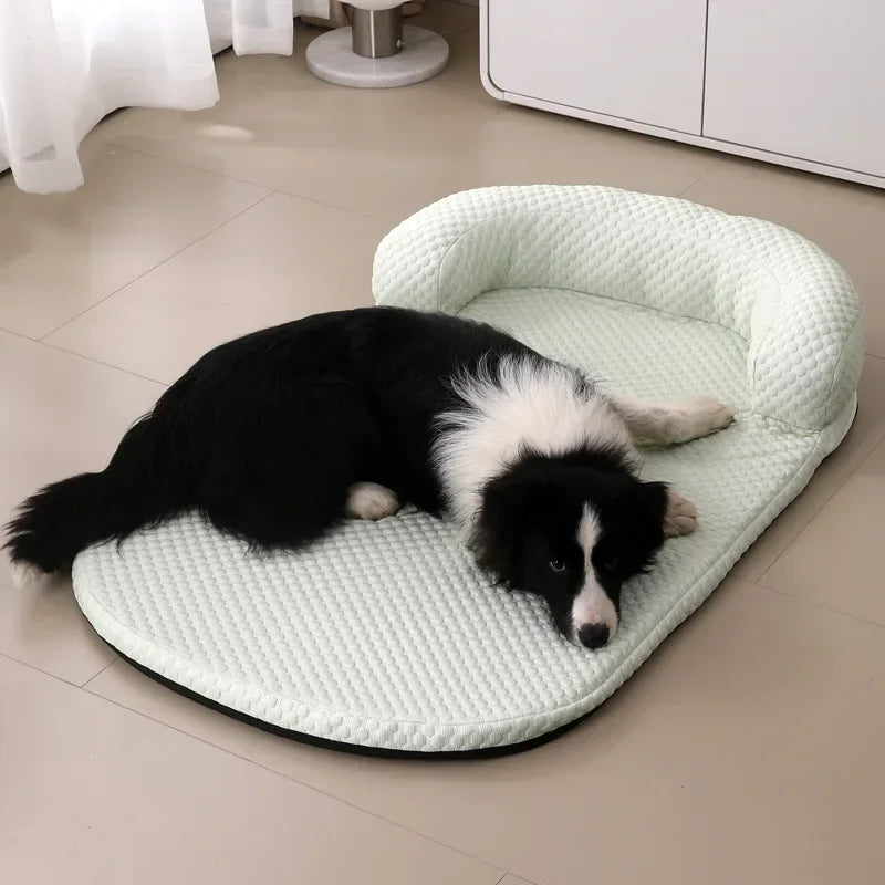 Summer Cooling Dog Bed | Ice Silk Pet Mat for Comfort