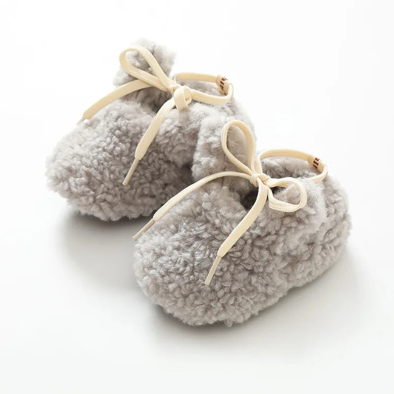Warm Winter Baby Booties | Soft Anti-Slip Crib Shoes for Infants
