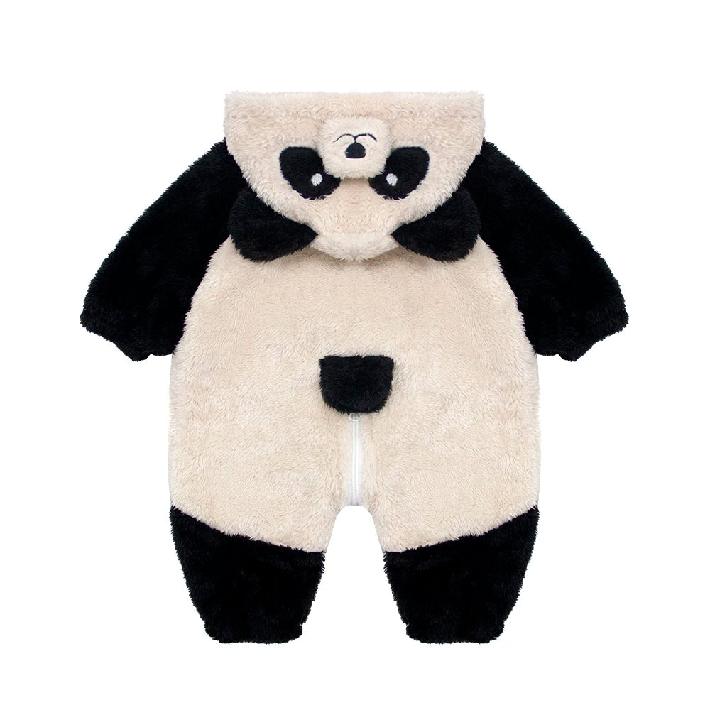Adorable Infant Panda Romper | Cute Baby Jumpsuit