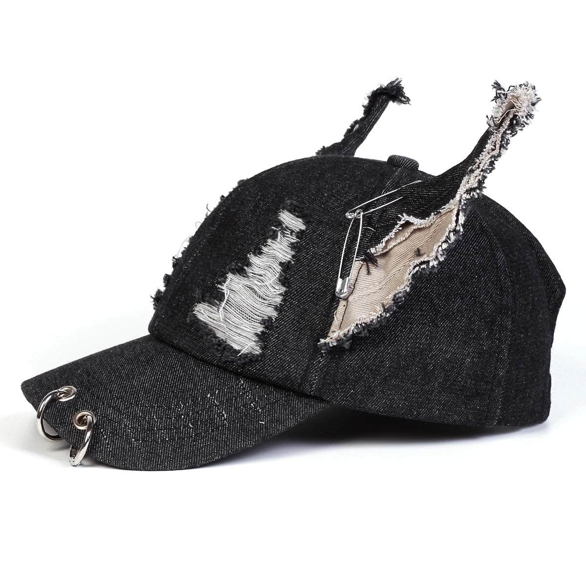 Gorra de béisbol de vaquero unisex con bonito diseño de orejas | Gorra casual ajustable
