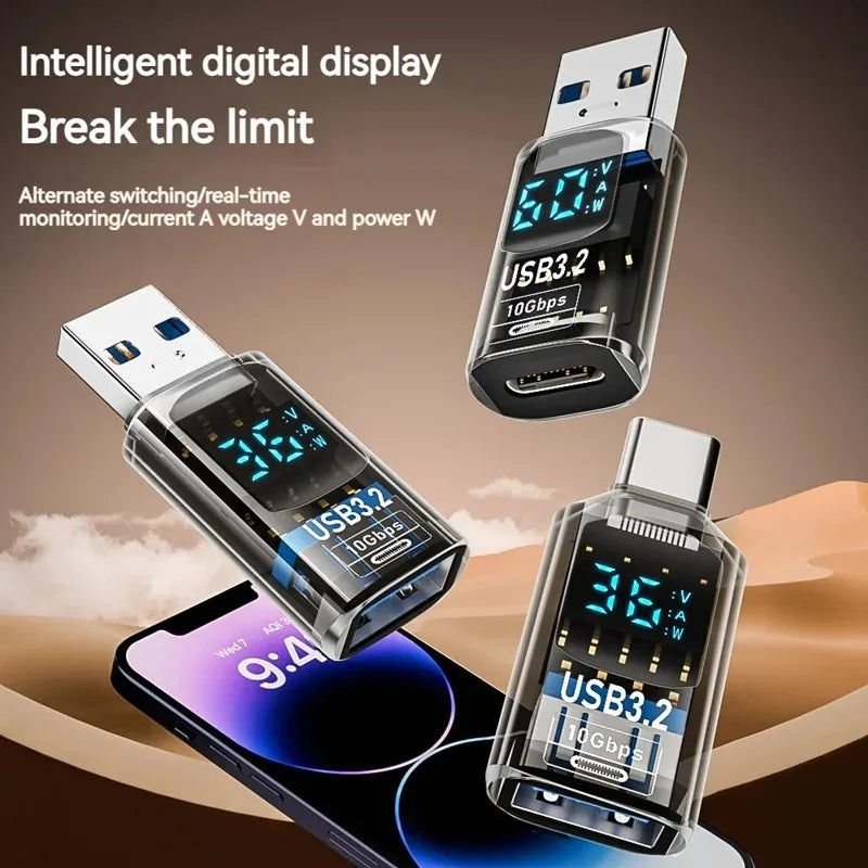 140W USB Type C Converter Adapter for Fast Charging & 8K Video