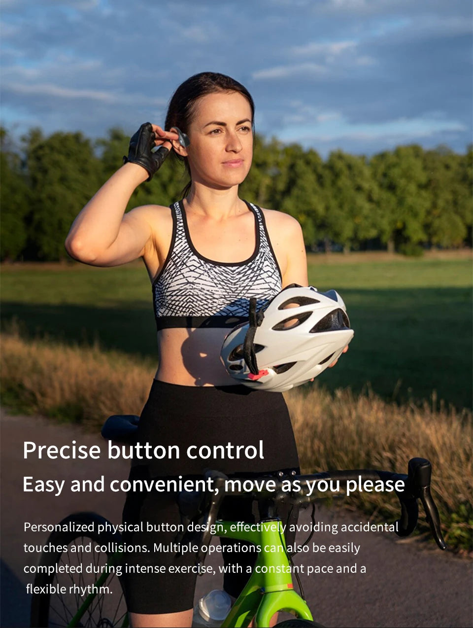 Wireless Bone Conduction Earphones | Waterproof Sports Headphones