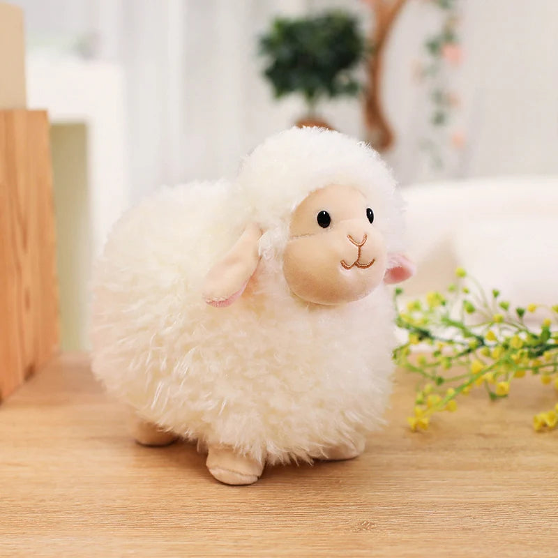 Soft Cotton Candy Plush Sheep Toys | Adorable Stuffed Alpaca Dolls