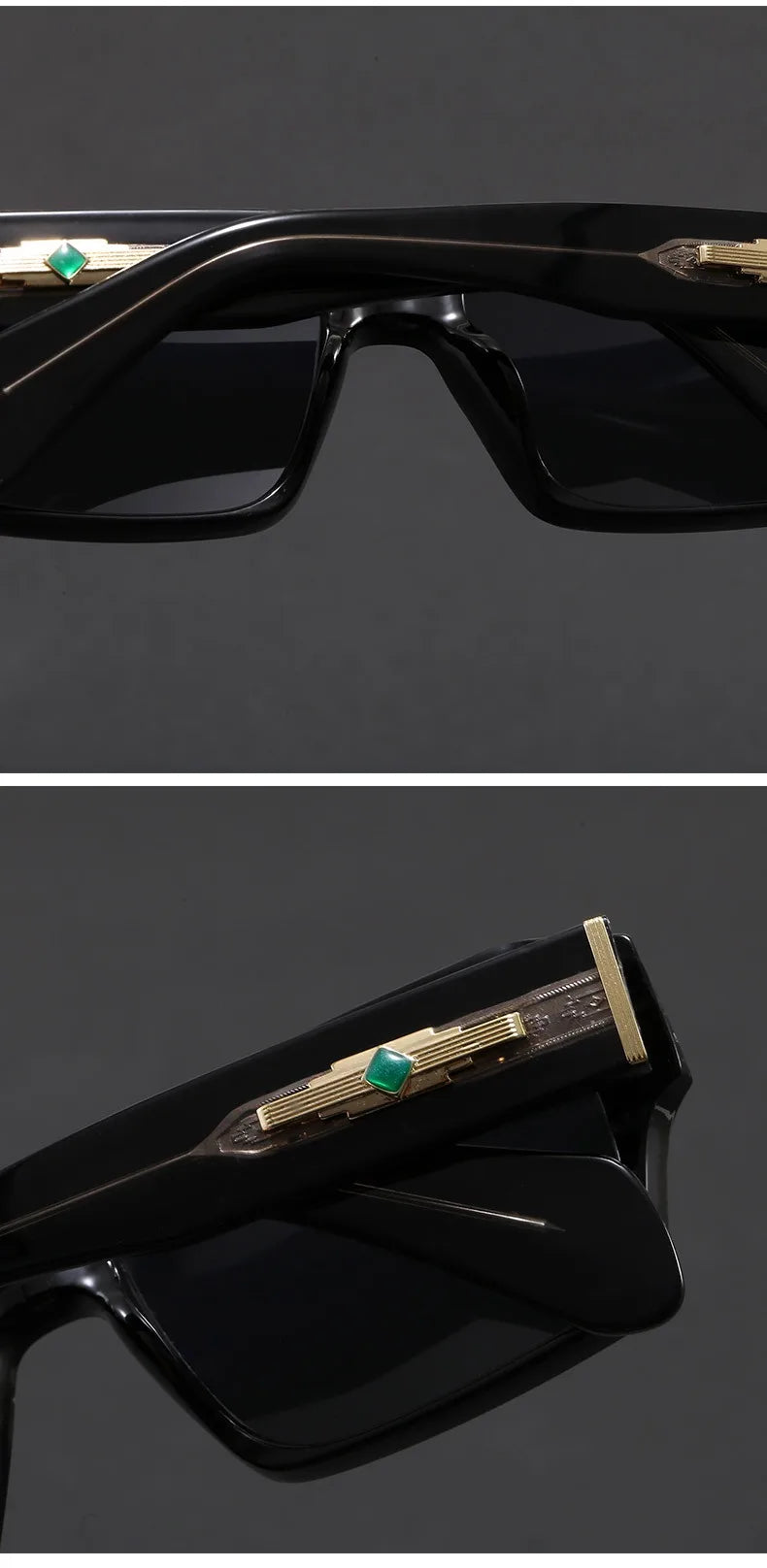 Vintage Thick Frame Sunglasses | Retro Square Shades for All