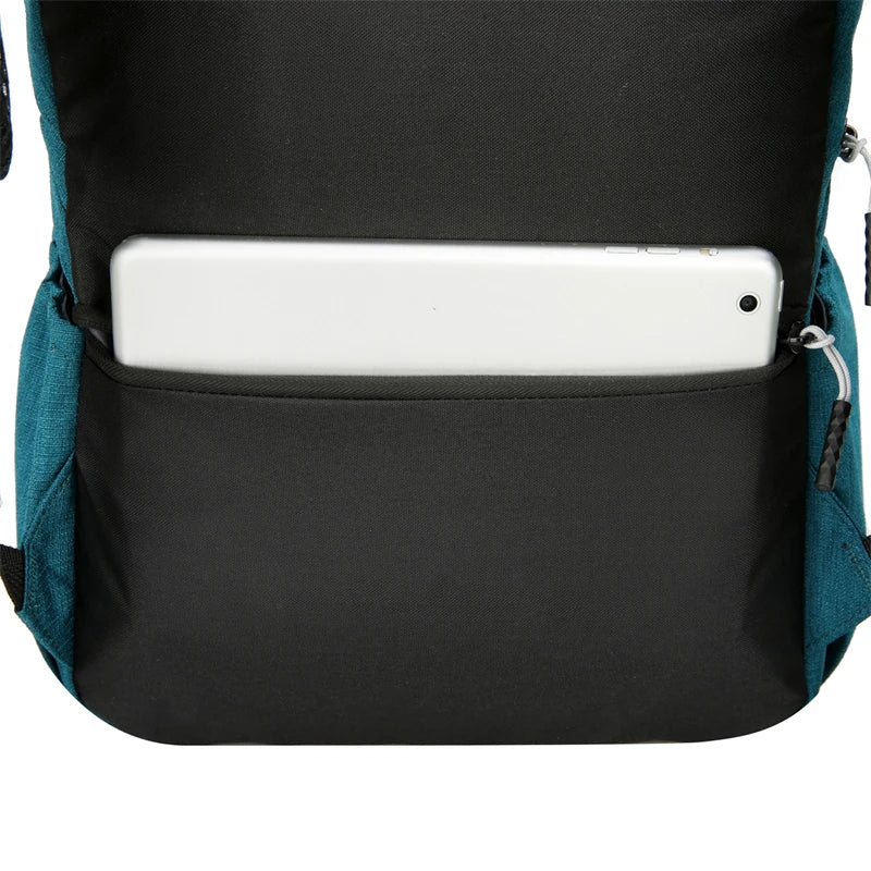 Lightweight Solid-Color Backpacks for Outdoor & School Use