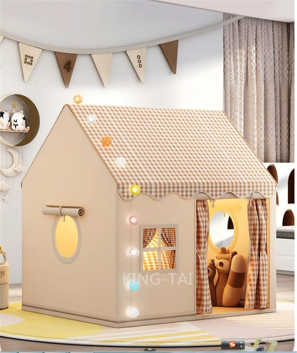 Kids Folding Princess Castle Play Tent | Indoor Fun for Children