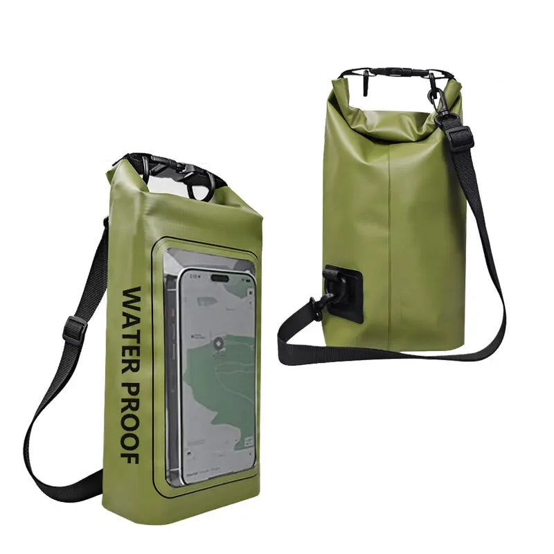 2L Waterproof Touch Screen Dry Bag for Outdoor Sports & Camping