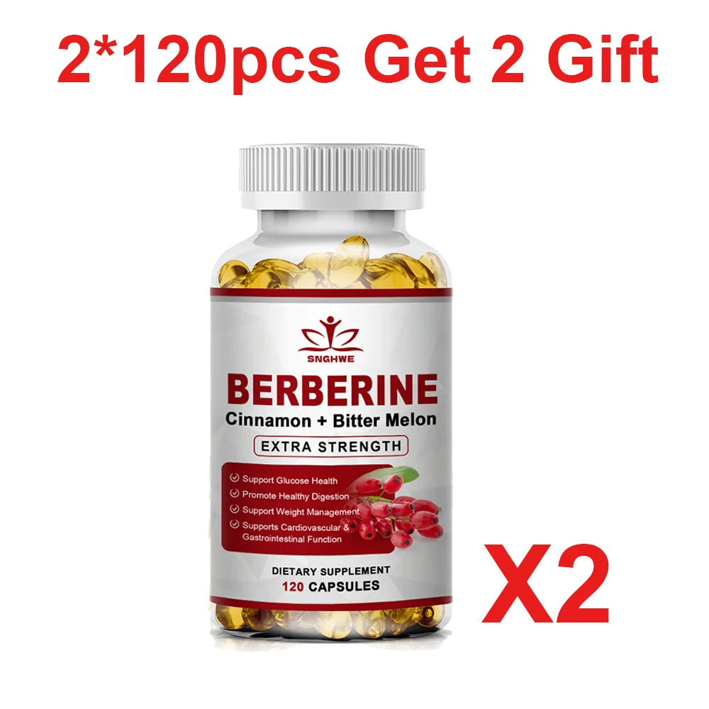 Berberine Ceylon Cinnamon Supplement | Boost Liver & Gut Health