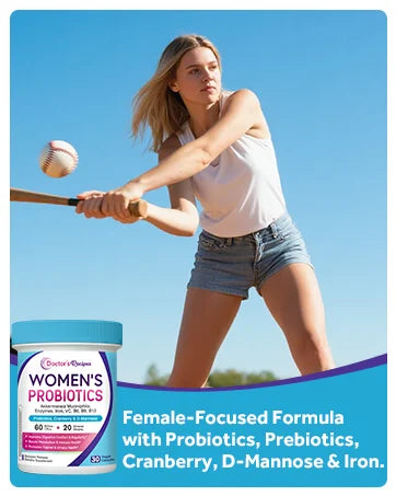 Daily Women's Probiotic Supplement | 60 Caps for Gut Health