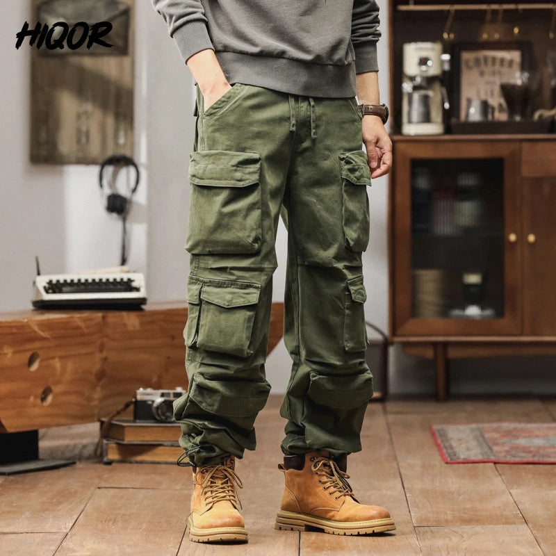 Versatile Men's Cargo Jogger Pants for Outdoor Adventures