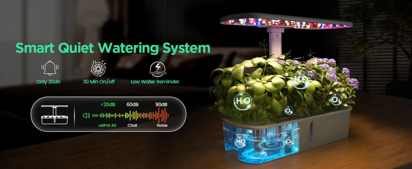Smart Indoor Hydroponics Growing System | WiFi Controlled Garden