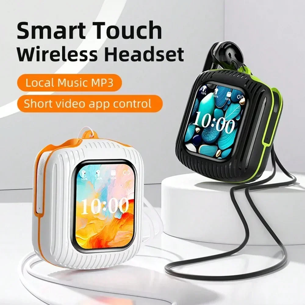 Intelligent Wireless Touch Screen Earphones | Bluetooth Noise Cancelling