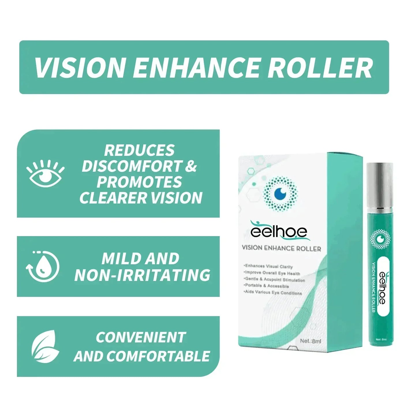Vision Enhancer Roller | Improve Eyesight & Relieve Fatigue