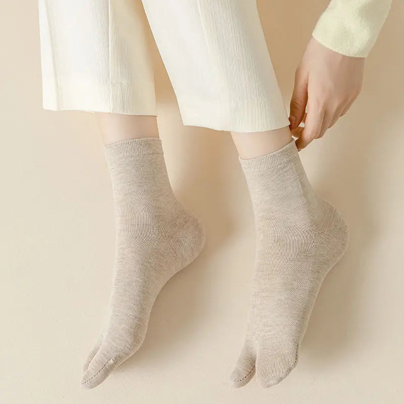 Breathable Summer Split Toe Socks | Fun Unisex Footwear