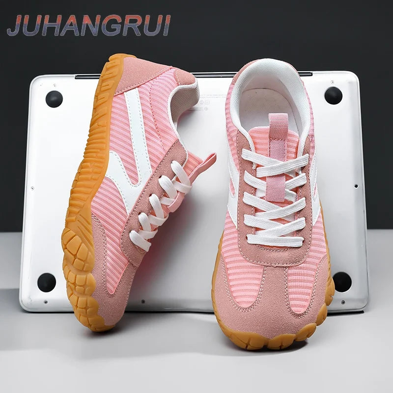 Wide Toe Barefoot Shoes Summer New Mens Womens Zero Drop Minimalist Sneakers Retro Outdoor Non Slip Walking Shoes Casual Sneaker