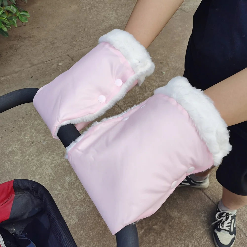 Waterproof Infant Push Chair Mittens | Warm & Cozy Baby Gloves