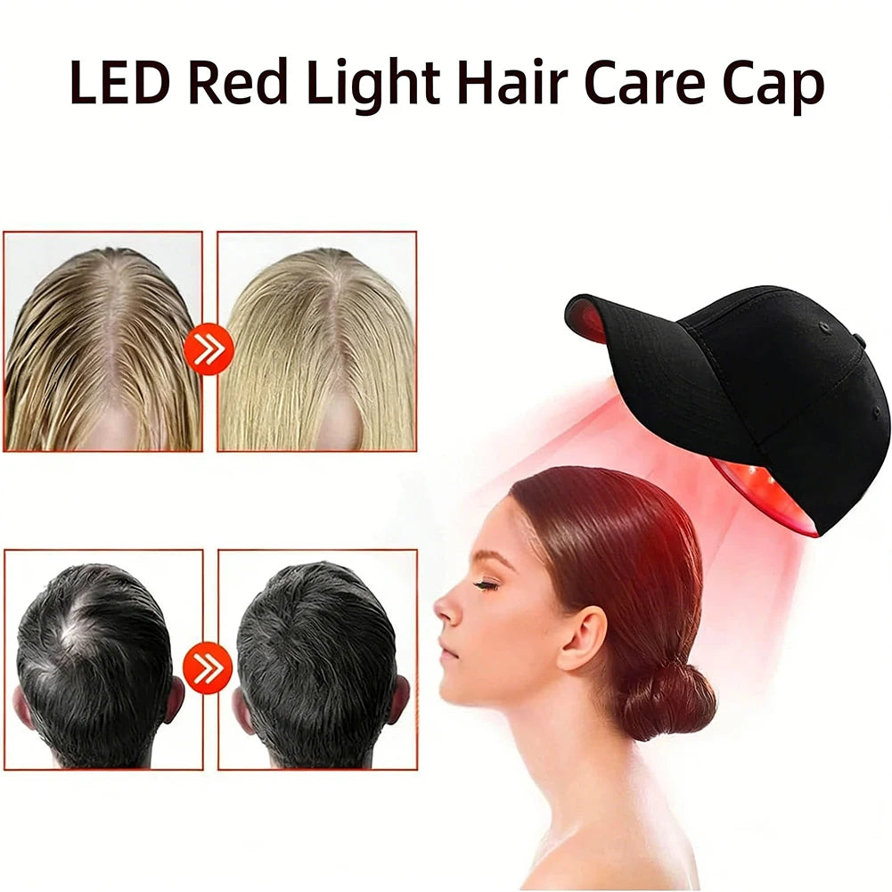 Near Infrared LED Hair Growth Therapy Cap for Scalp Care