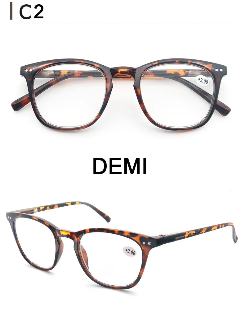 Colorful Round Frame Reading Glasses | Comfortable & Stylish