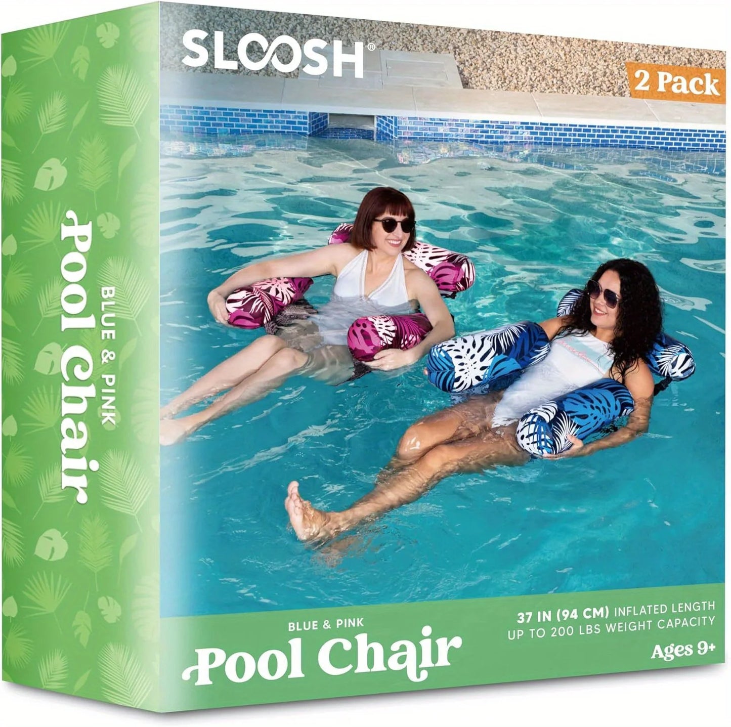 Inflatable Pool Floating Lounge Chairs | Summer Fun for Adults