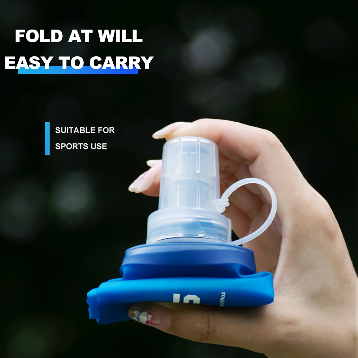Collapsible Soft Water Bottle for Outdoor Hydration | BPA Free