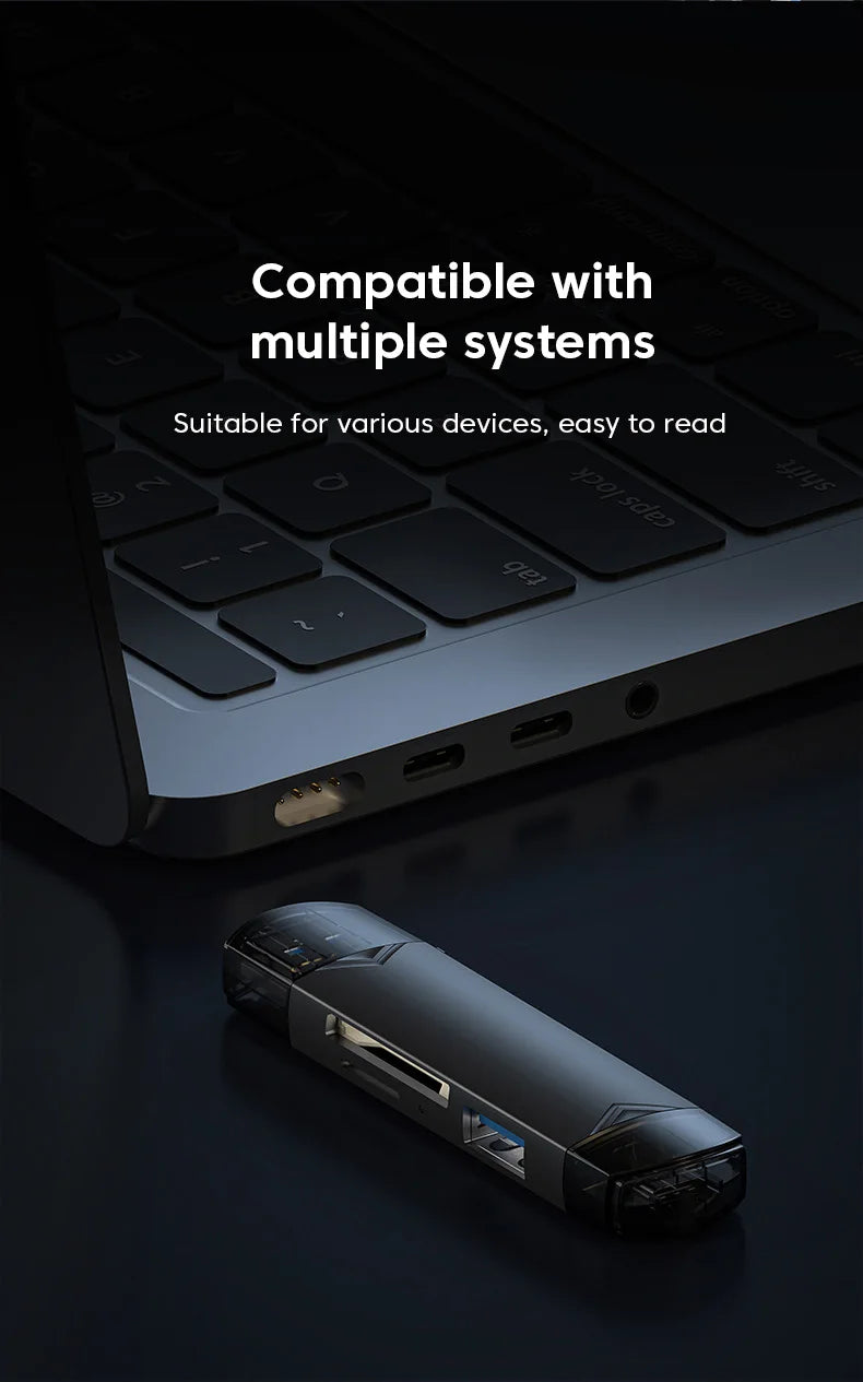 Universal 6 in 1 Card Reader | USB3.0 Multi-Function Adapter