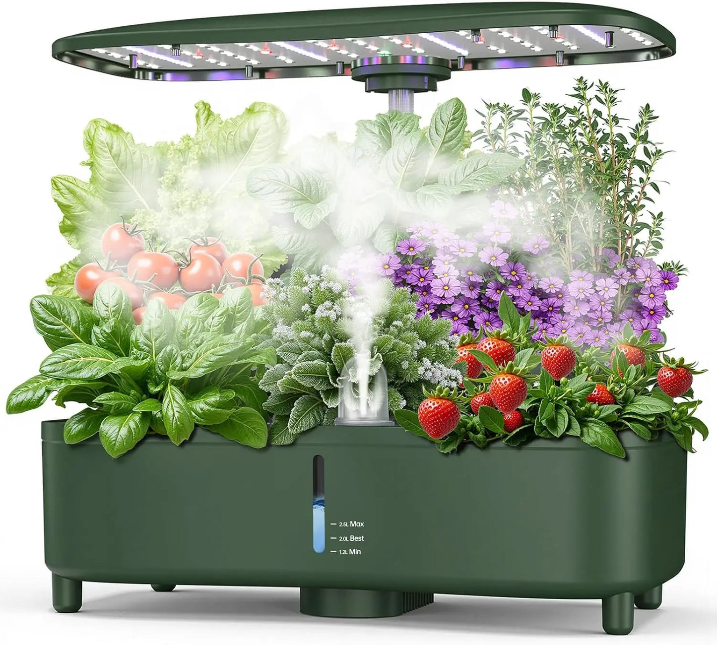 Indoor Herb Garden Kit | 15 Pods with Smart Grow Modes