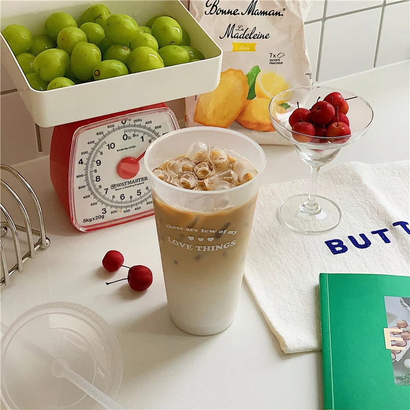 Kawaii Water Bottle | Cute BPA Free Tumbler with Straw