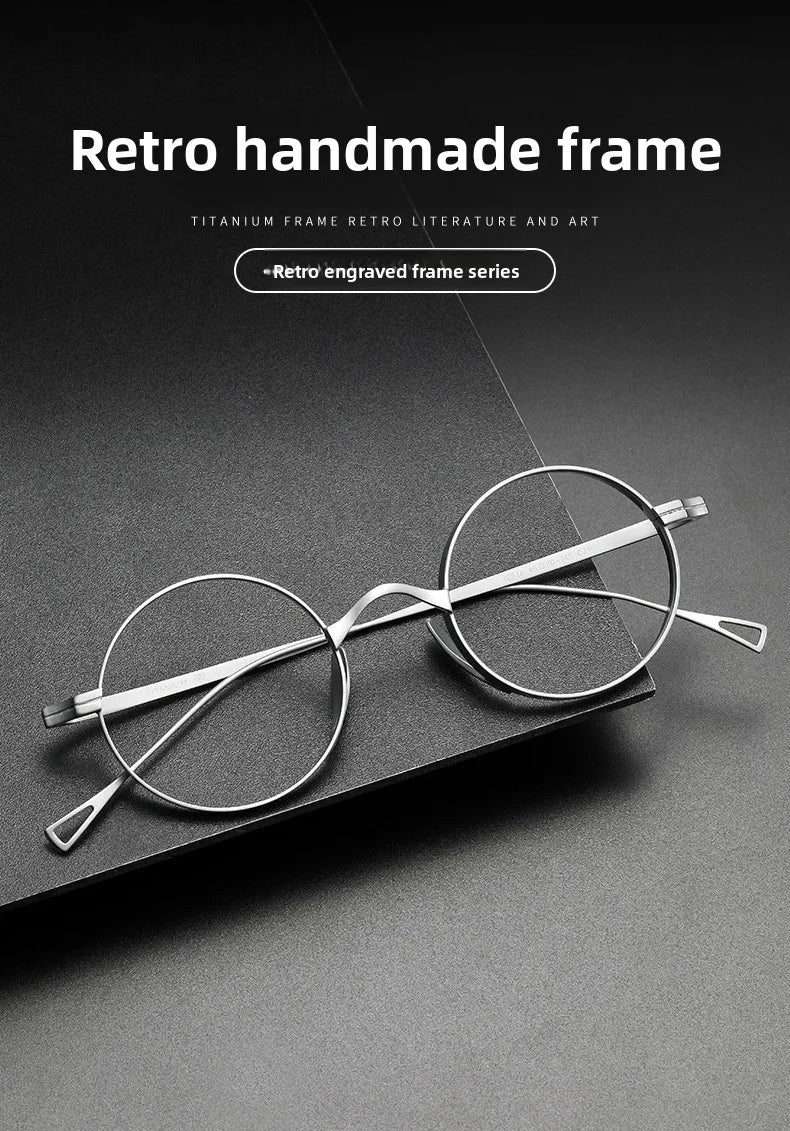 Unisex Pure Titanium Prescription Glasses | Anti Blue Light Eyewear