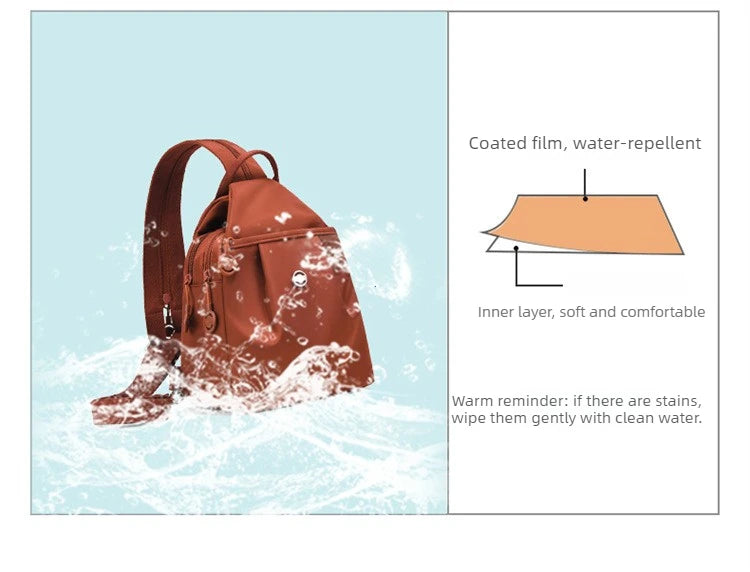 Large-Capacity Crossbody Chest Bag | Versatile Portable Backpack