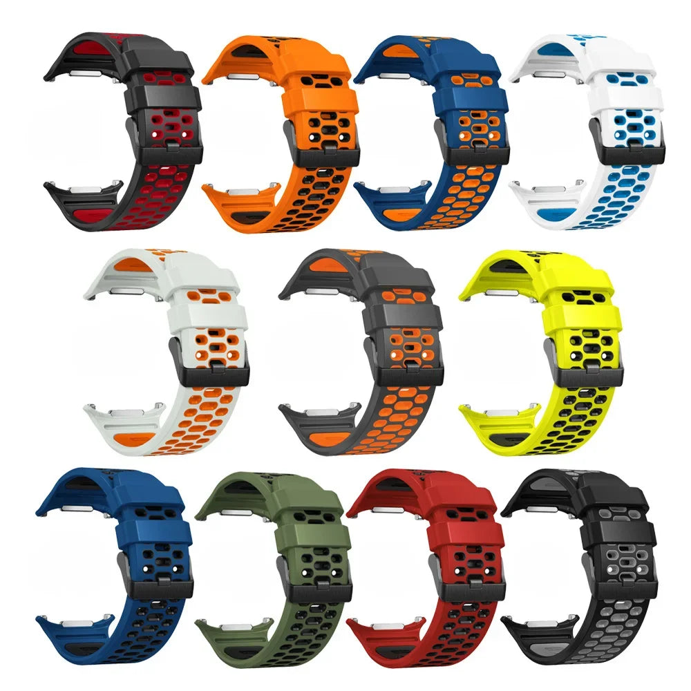 Silicone Breathable Band for Sports Watches | Comfortable Strap
