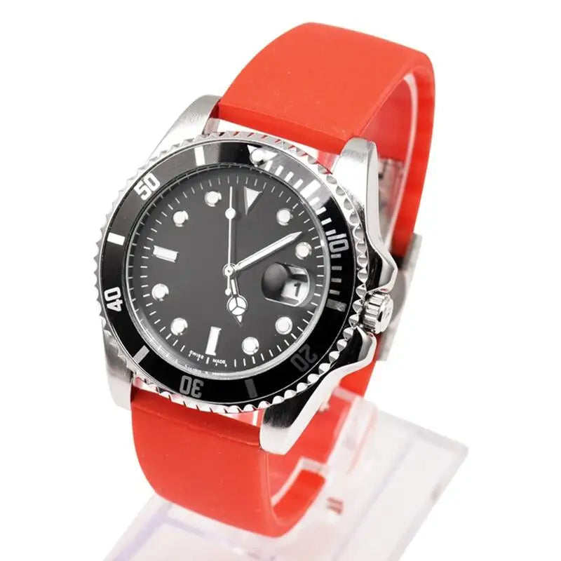Soft Silicone Quick Release Watchband with Butterfly Buckle