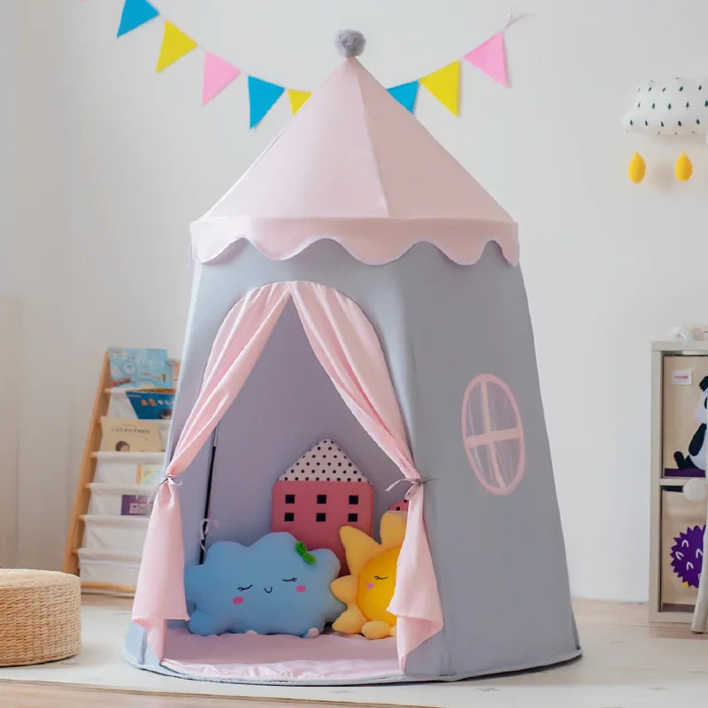 Large Kids Teepee Tent | Foldable Playhouse for Outdoor Adventures