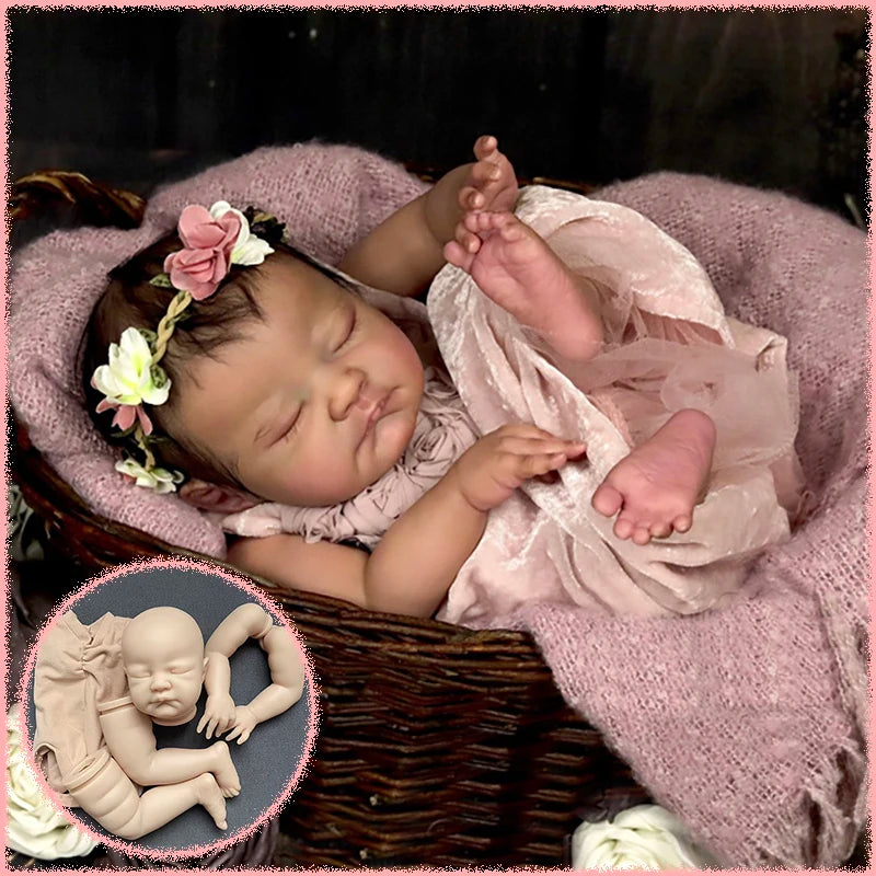 22-Inch Lifelike Reborn Doll Kit | DIY Realistic Baby Doll