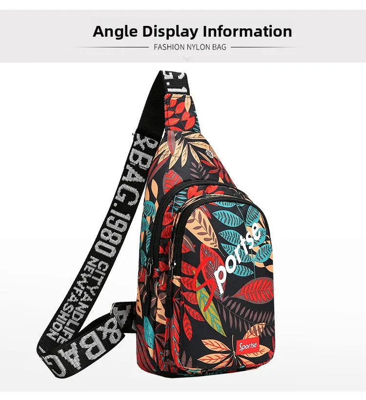 Stylish Waterproof Women's Crossbody Bag | Large Capacity Sling