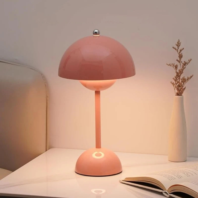 Modern Mushroom Night Light | Touch Color Changing Bedside Lamp