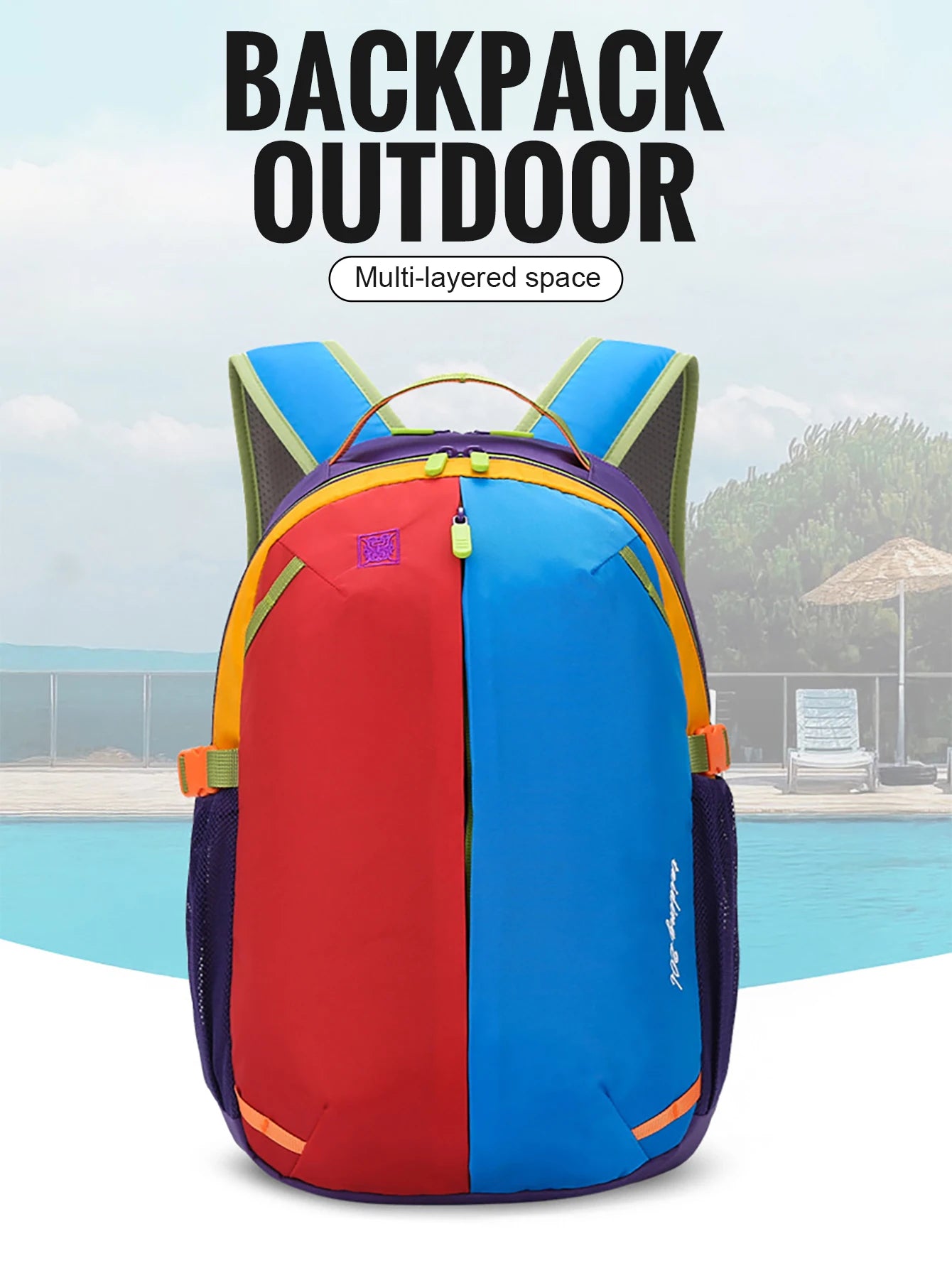 Lightweight Waterproof Outdoor Backpack | Multi-role Hiking Schoolbag