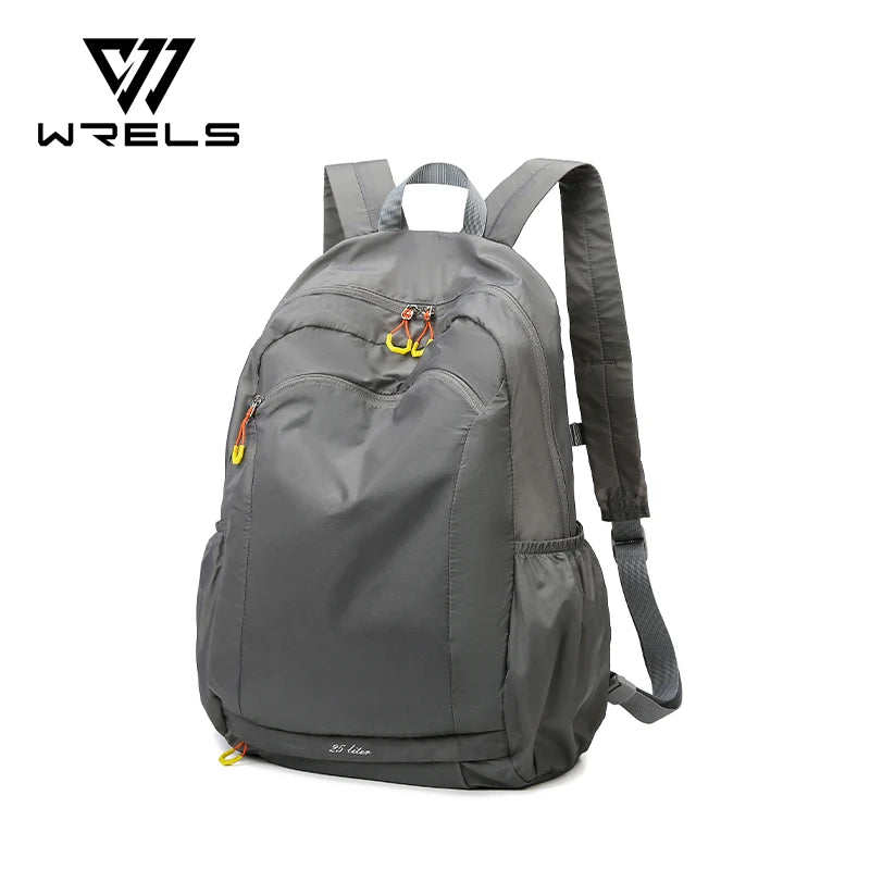 WRELS Outdoor Sports Backpack Wet Dry Seperation Fitness Hydration Backpack Lightweight Folding Waterproof Hiking Shoulders Bag