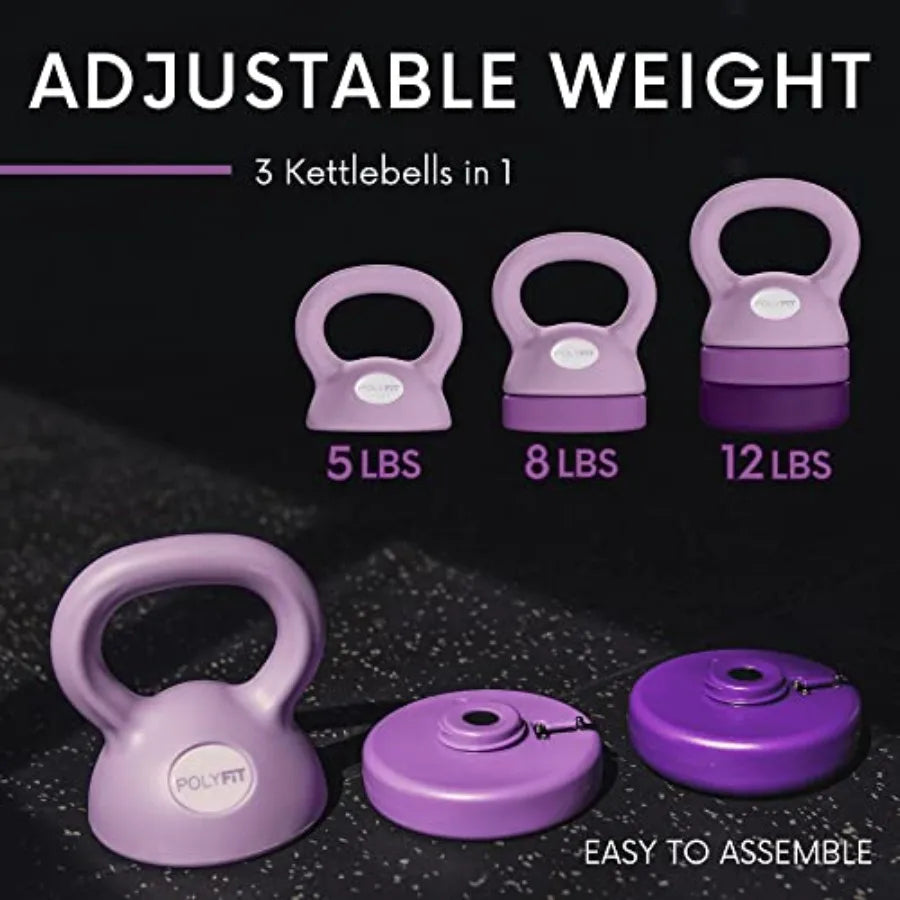 Adjustable Kettlebell Set for Home Fitness | Versatile Weight Training